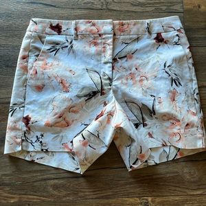 WHBM floral shorts
